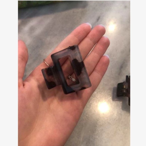 4pcs Resin Hair Claw Set - Picture 4 of 4